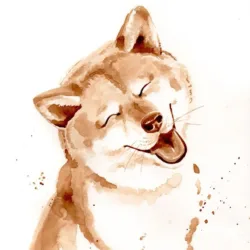 Akita Inu smile