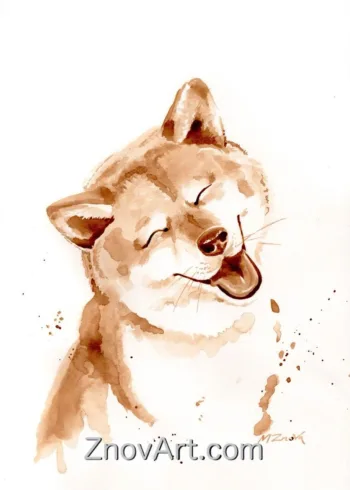 Akita Inu smile