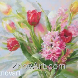 Tulips and hyacinths