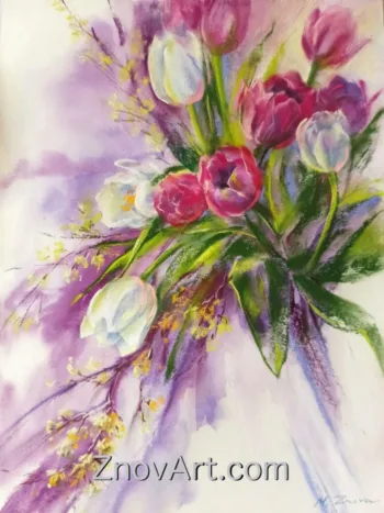 Spring mood. Tulips