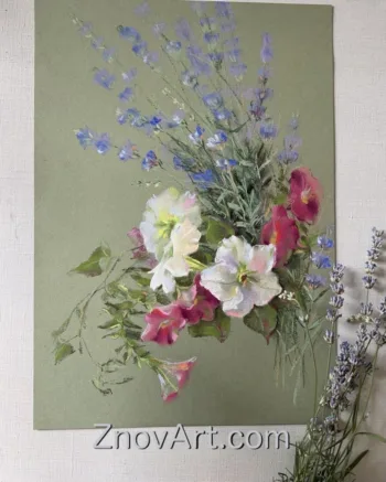 Lavender mood. Lavender and sulphinia - Image 2