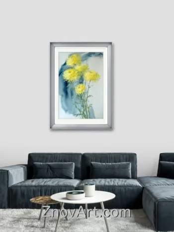 Yellow chrysanthemums - Image 3