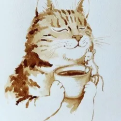Cat's happiness