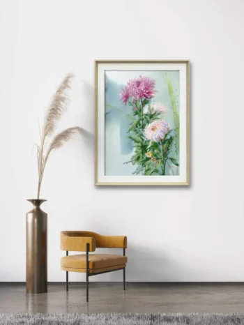 Chrysanthemums. Warm memories - Image 2
