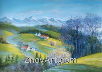 Switzerland landscape