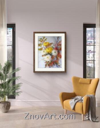 Autumn Chrysanthemums - Image 2
