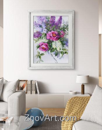 Lilac and Peonies - Image 4