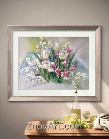 Tulips and Alstroemeria - Image 5